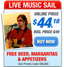 live music sunset sail