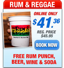 snorkeling key west- rum & reggae trip
